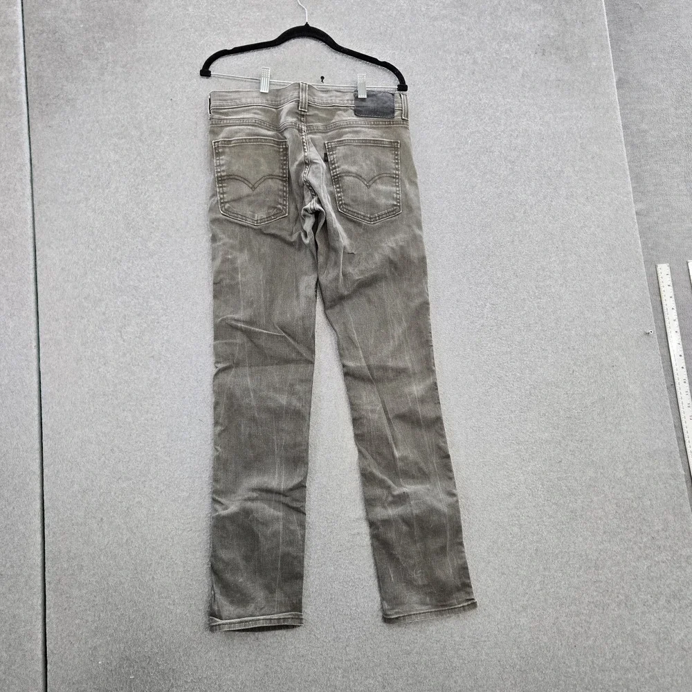 Levi's 511 Men Jeans 32X34 Gray Denim Slim Fit  32